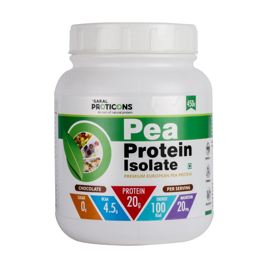 Protein isolate with chocolate flavor