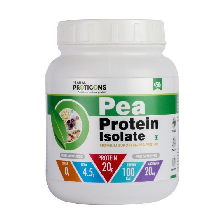 Pea Protein Isolate Unflavored Saral Proticons
