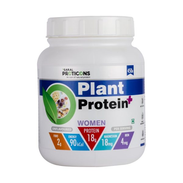 Plant protein powder for women unflavored